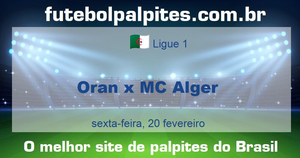 Oran x MC Alger Oran x MC Alger
