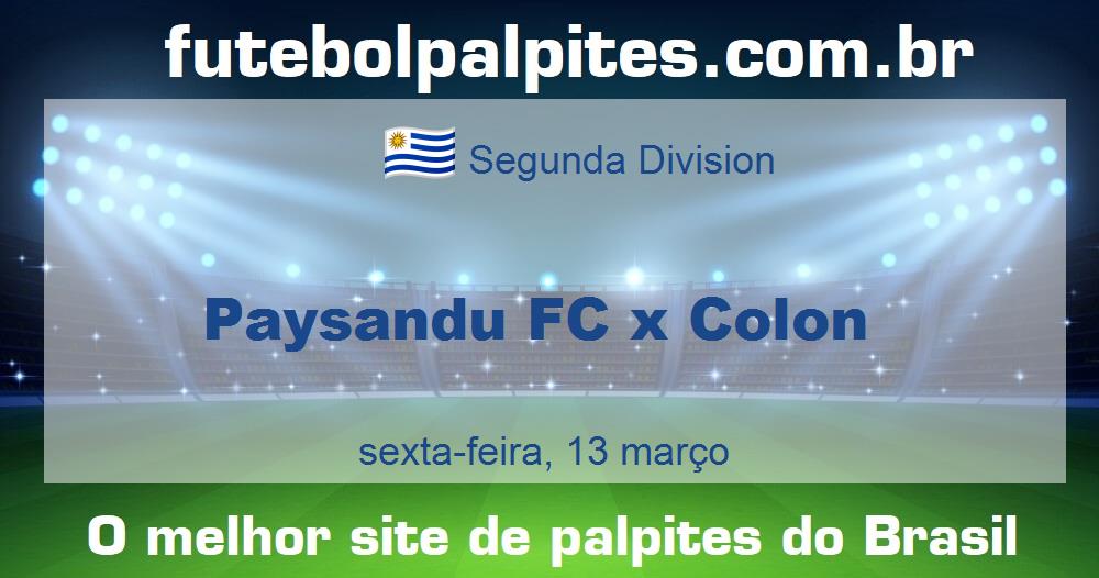Paysandu FC x Colon