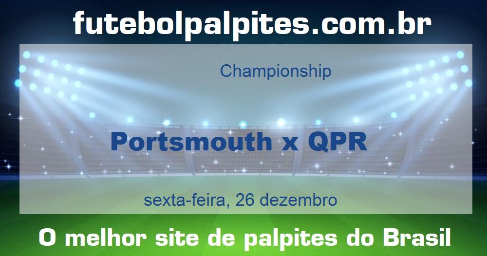Portsmouth x QPR