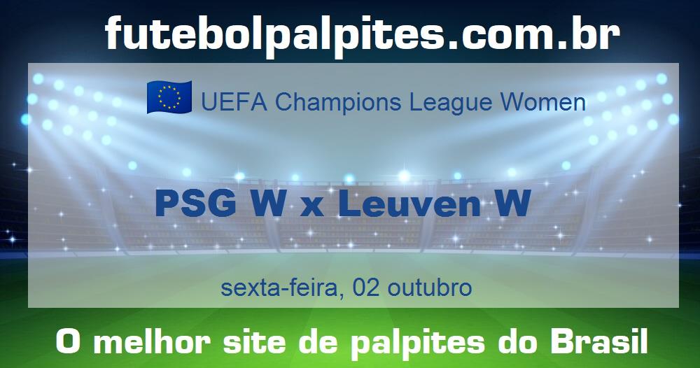 PSG W x Leuven W