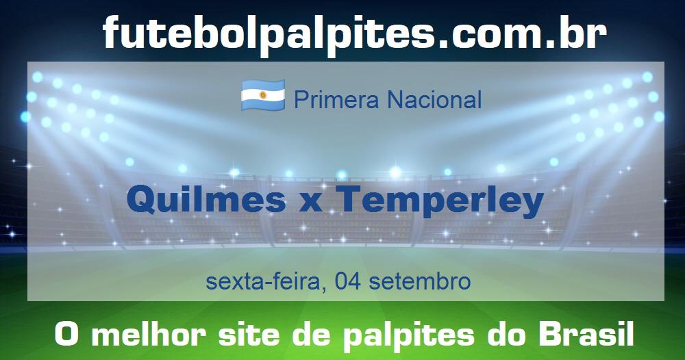 Quilmes x Temperley