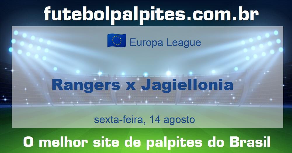 Rangers x Jagiellonia Rangers x Jagiellonia