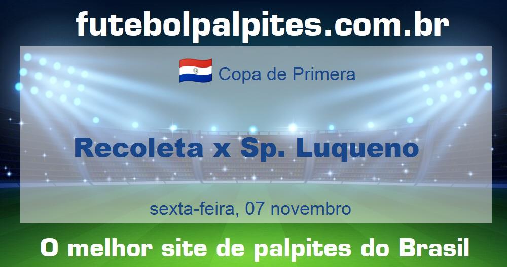 Recoleta x Sp. Luqueno Recoleta x Sp. Luqueno