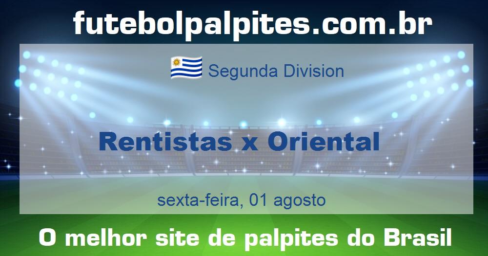 Rentistas x Oriental Rentistas x Oriental