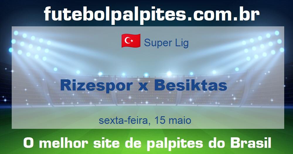 Rizespor x Besiktas