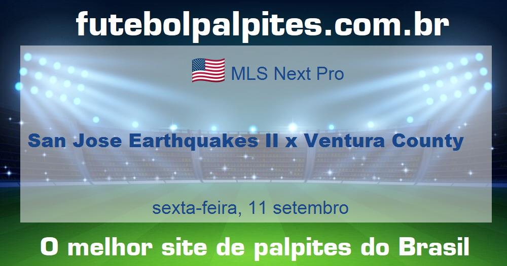 San Jose Earthquakes II x Ventura County