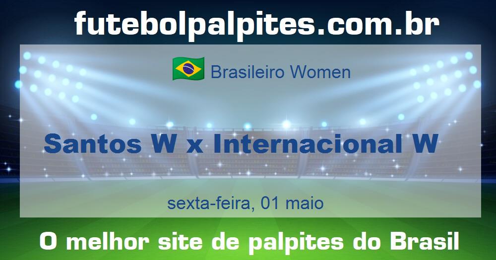 Santos W x Internacional W