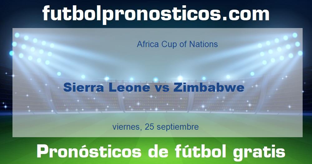 Sierra Leone vs Zimbabwe