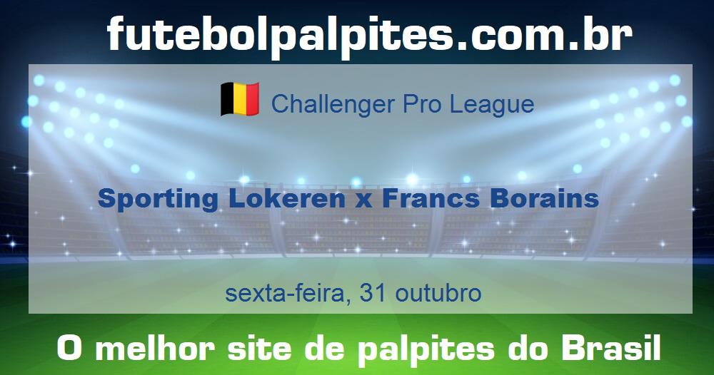 Sporting Lokeren x Francs Borains Sporting Lokeren x Francs Borains
