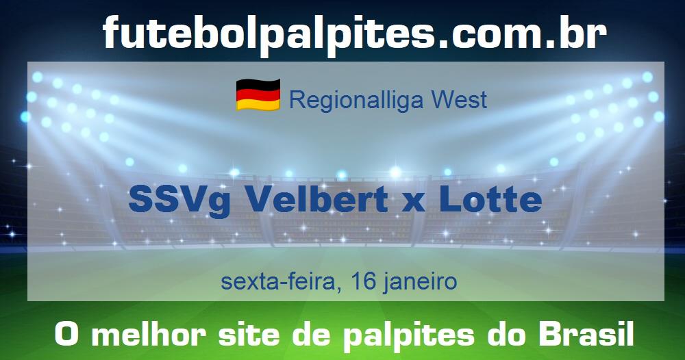SSVg Velbert x Lotte