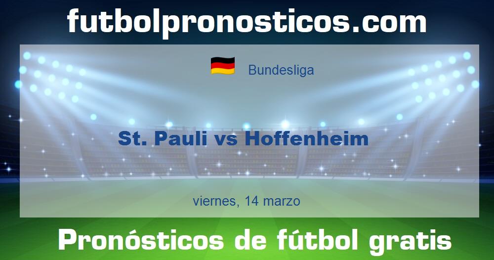 St. Pauli vs Hoffenheim