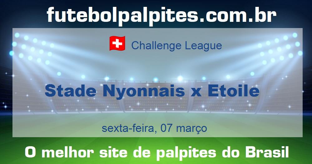 Stade Nyonnais x Etoile