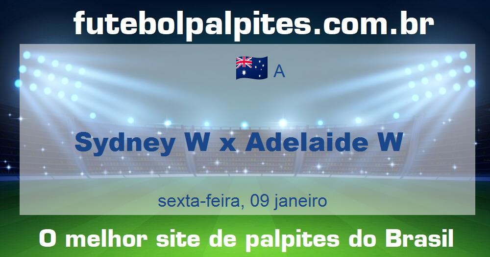 Sydney W x Adelaide W Sydney W x Adelaide W