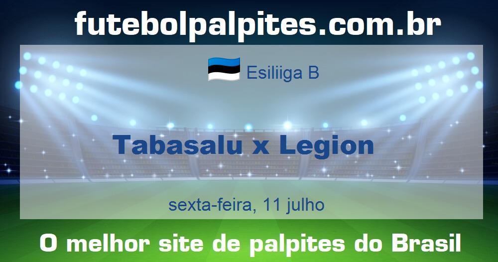 Tabasalu x Legion Tabasalu x Legion