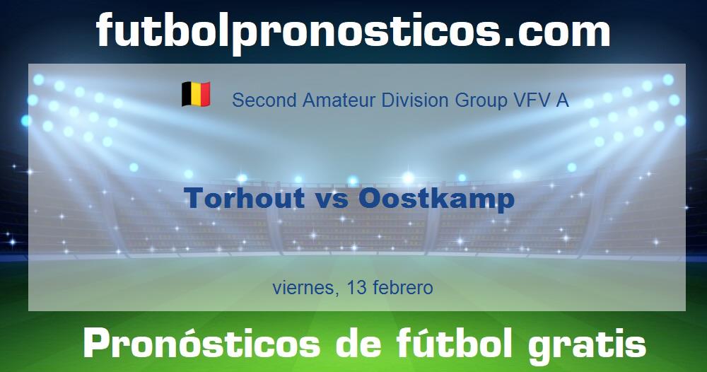 Torhout vs Oostkamp Torhout vs Oostkamp