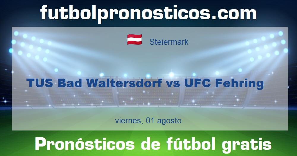 TUS Bad Waltersdorf vs UFC Fehring TUS Bad Waltersdorf vs UFC Fehring