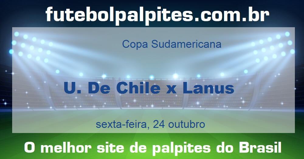 U. De Chile x Lanus