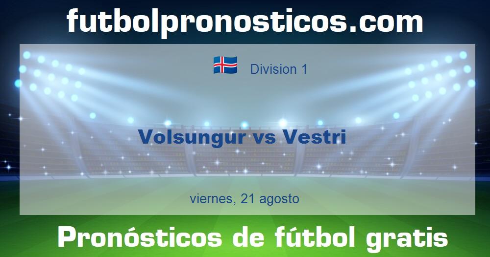Volsungur vs Vestri