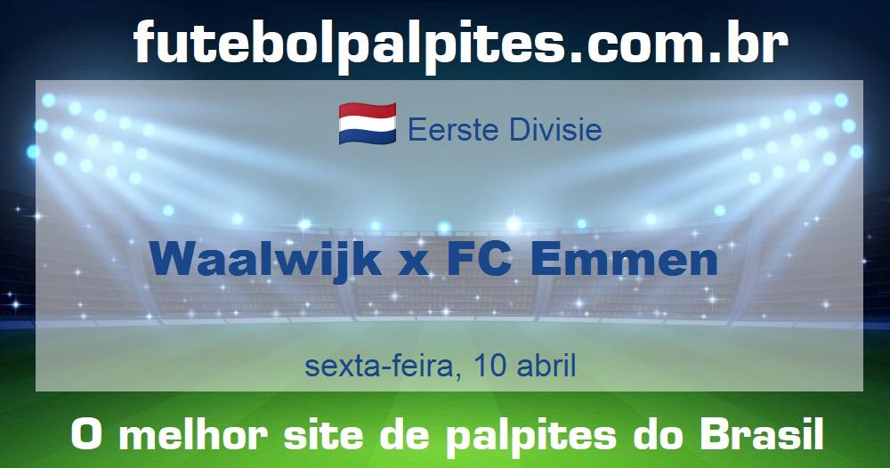 Waalwijk x FC Emmen