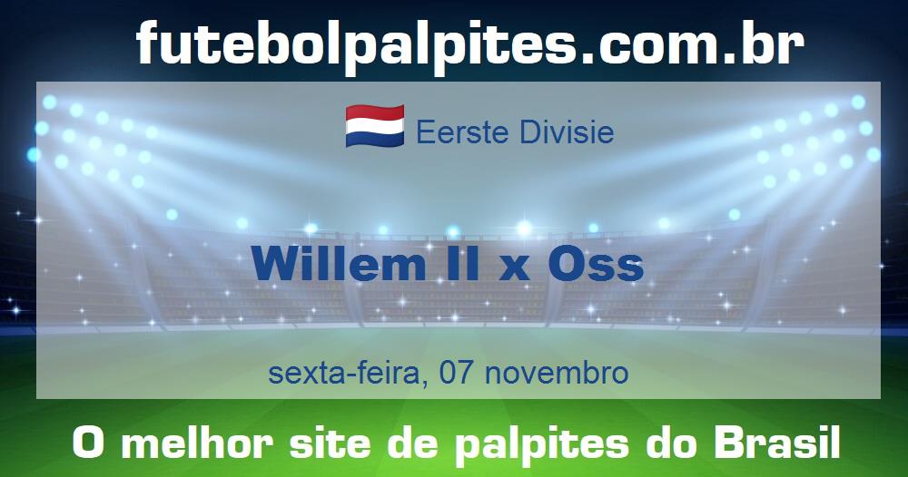 Willem II x Oss Willem II x Oss