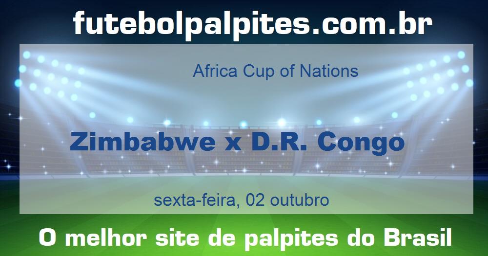 Zimbabwe x D.R. Congo Zimbabwe x D.R. Congo