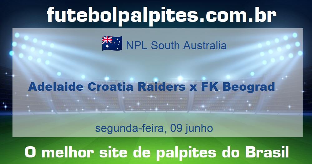 Adelaide Croatia Raiders x FK Beograd Adelaide Croatia Raiders x FK Beograd