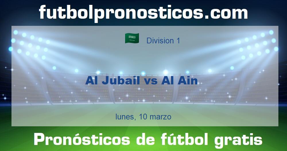 Al Jubail vs Al Ain