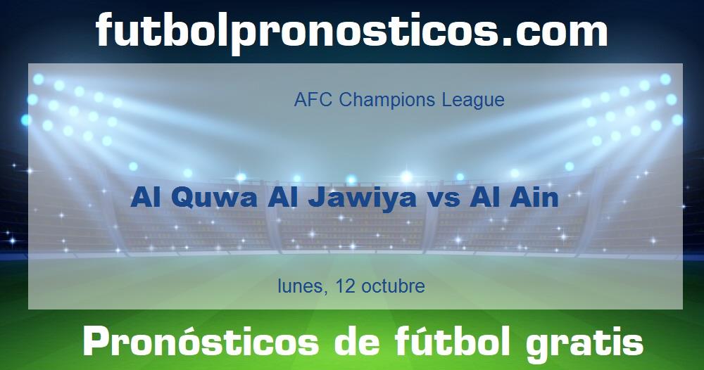 Al Quwa Al Jawiya vs Al Ain