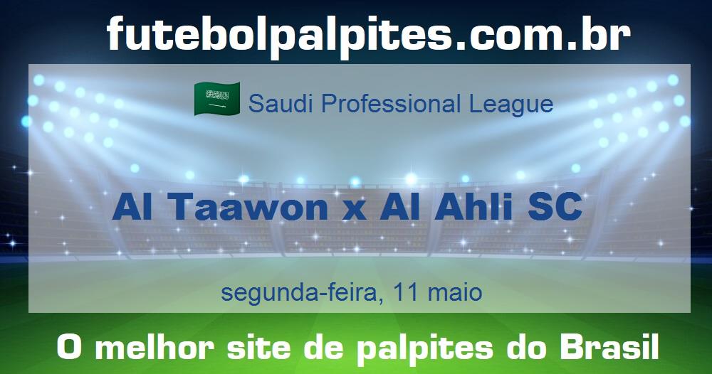 Al Taawon x Al Ahli SC