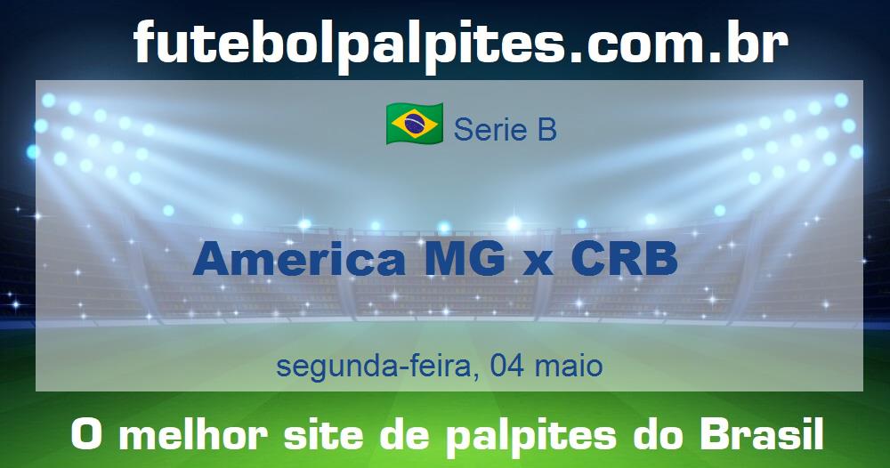 America MG x CRB