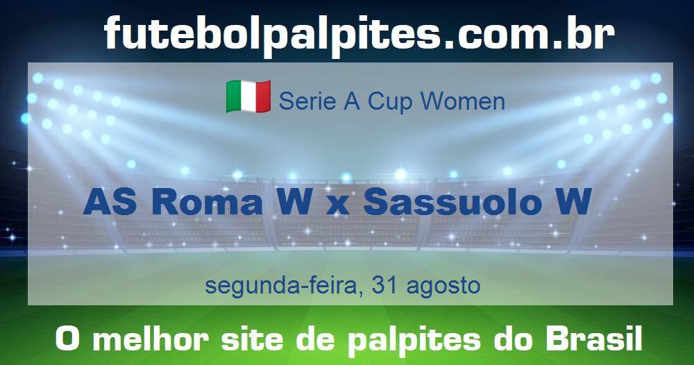 AS Roma W x Sassuolo W AS Roma W x Sassuolo W