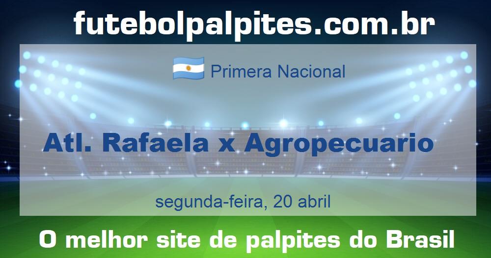 Atl. Rafaela x Agropecuario