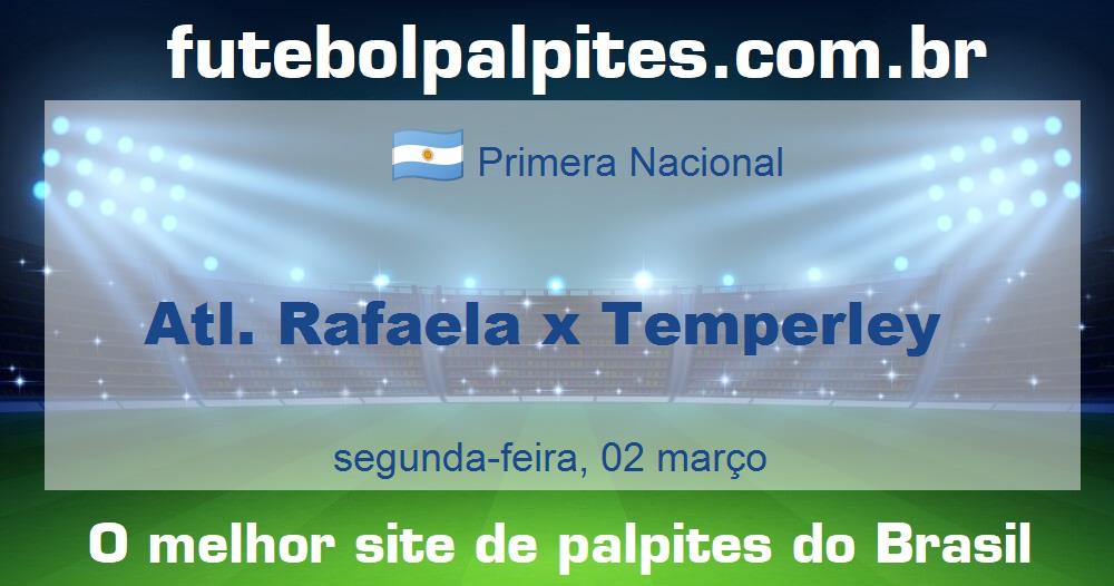 Atl. Rafaela x Temperley