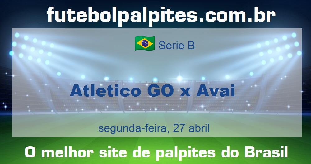 Atletico GO x Avai