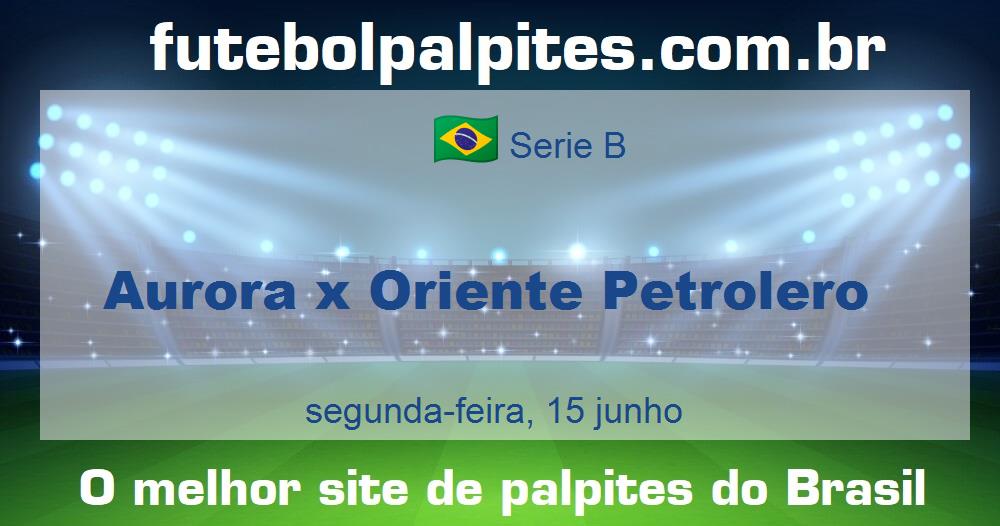 Aurora x Oriente Petrolero Aurora x Oriente Petrolero