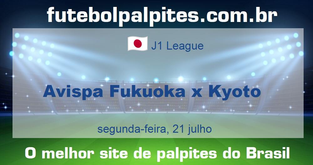 Avispa Fukuoka x Kyoto Avispa Fukuoka x Kyoto