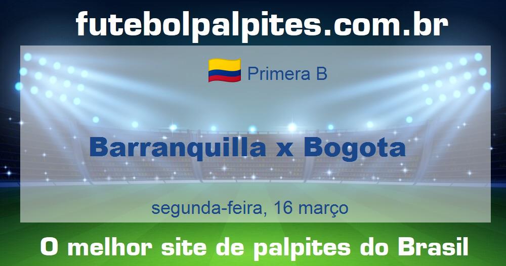 Barranquilla x Bogota