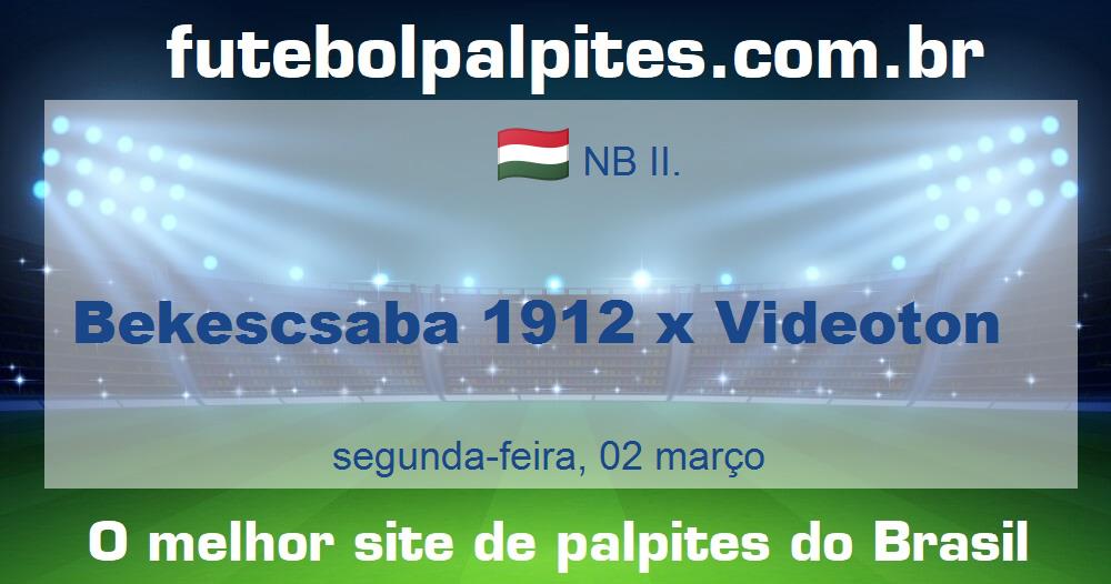Bekescsaba 1912 x Videoton