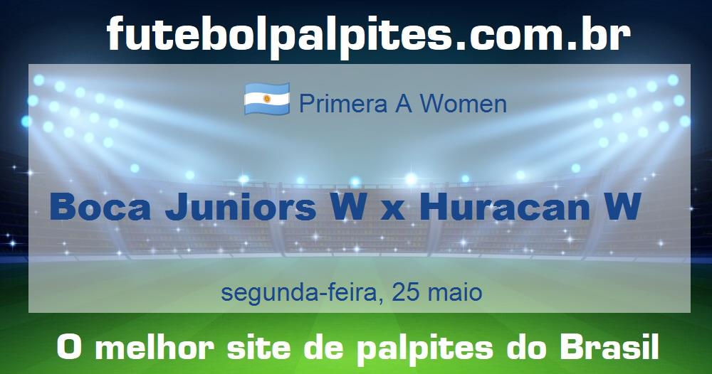 Boca Juniors W x Huracan W Boca Juniors W x Huracan W
