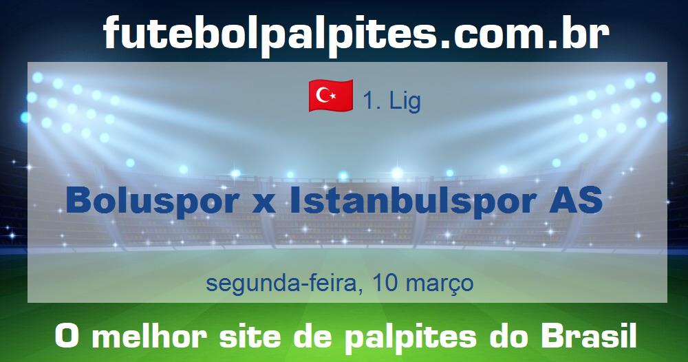 Boluspor x Istanbulspor AS