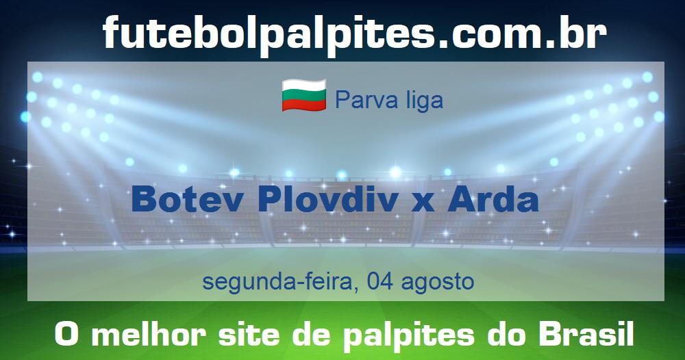 Botev Plovdiv x Arda Botev Plovdiv x Arda