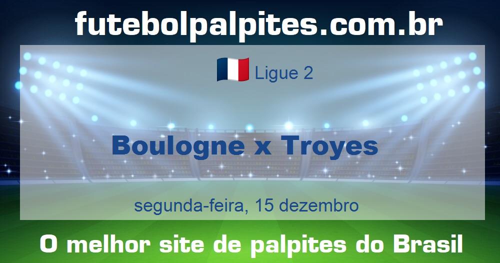 Boulogne x Troyes Boulogne x Troyes