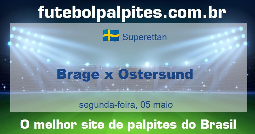 Brage x Ostersund Brage x Ostersund