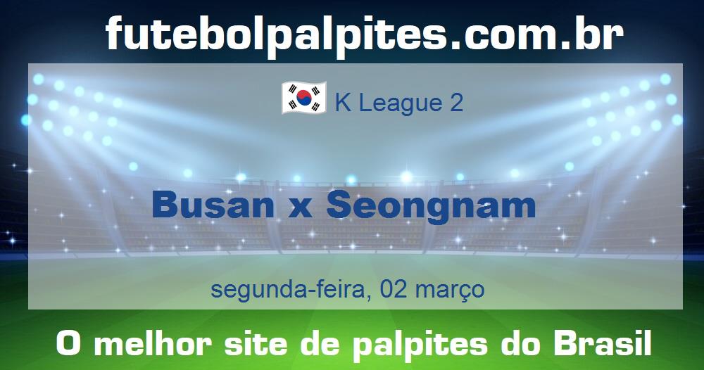 Busan x Seongnam Busan x Seongnam