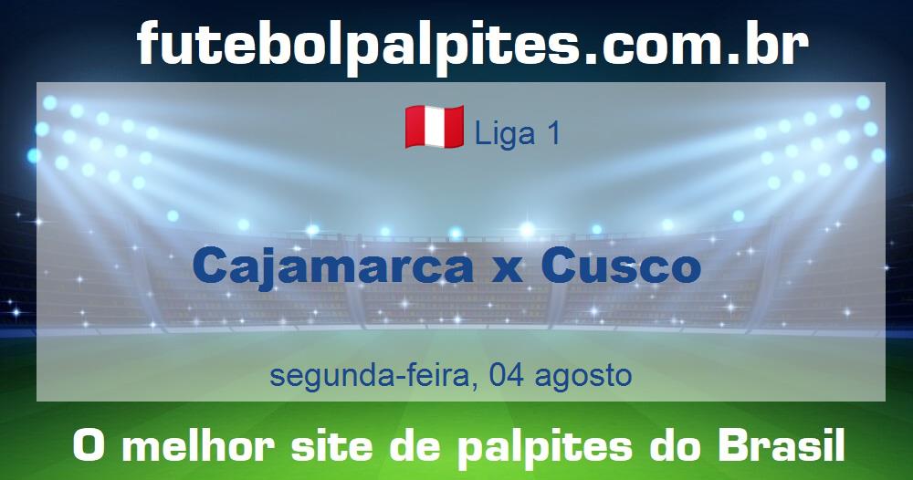 Cajamarca x Cusco