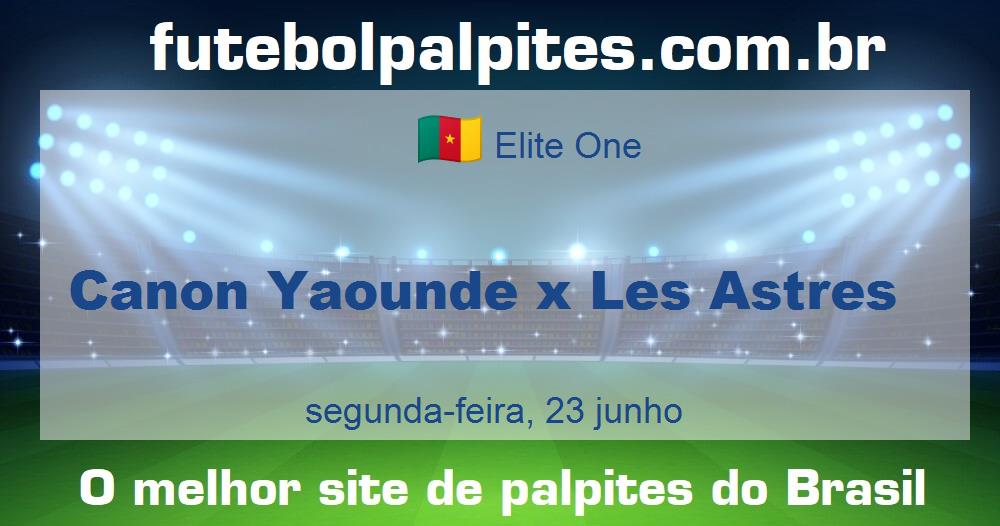 Canon Yaounde x Les Astres Canon Yaounde x Les Astres