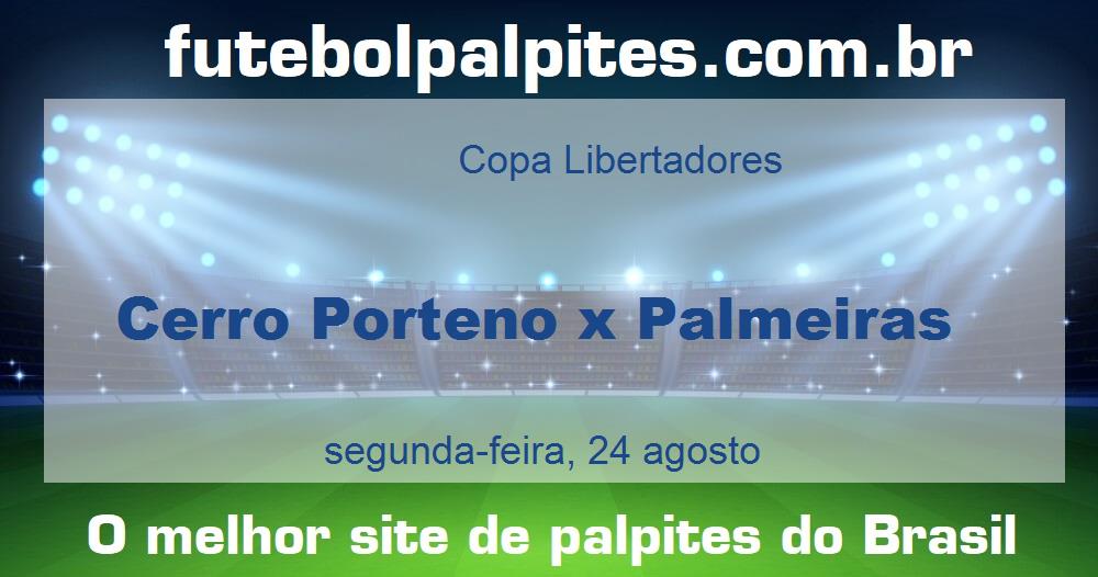 Cerro Porteno x Palmeiras
