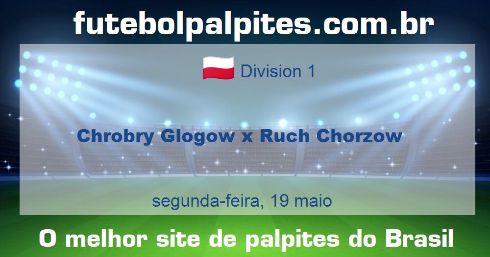 Chrobry Glogow x Ruch Chorzow