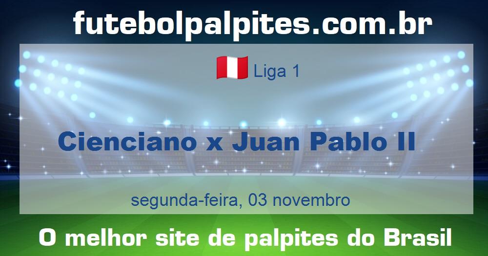 Cienciano x Juan Pablo II