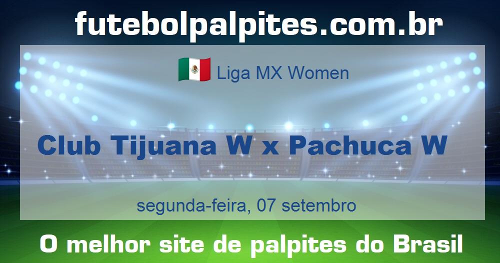 Club Tijuana W x Pachuca W